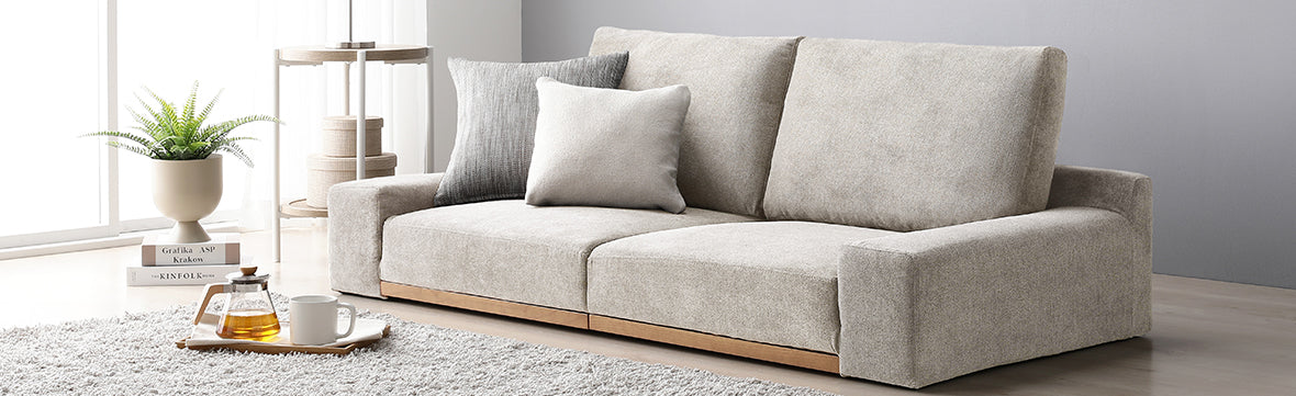 フロアソファ・ローソファ（ブラウン） – RASIK（ラシク）家具