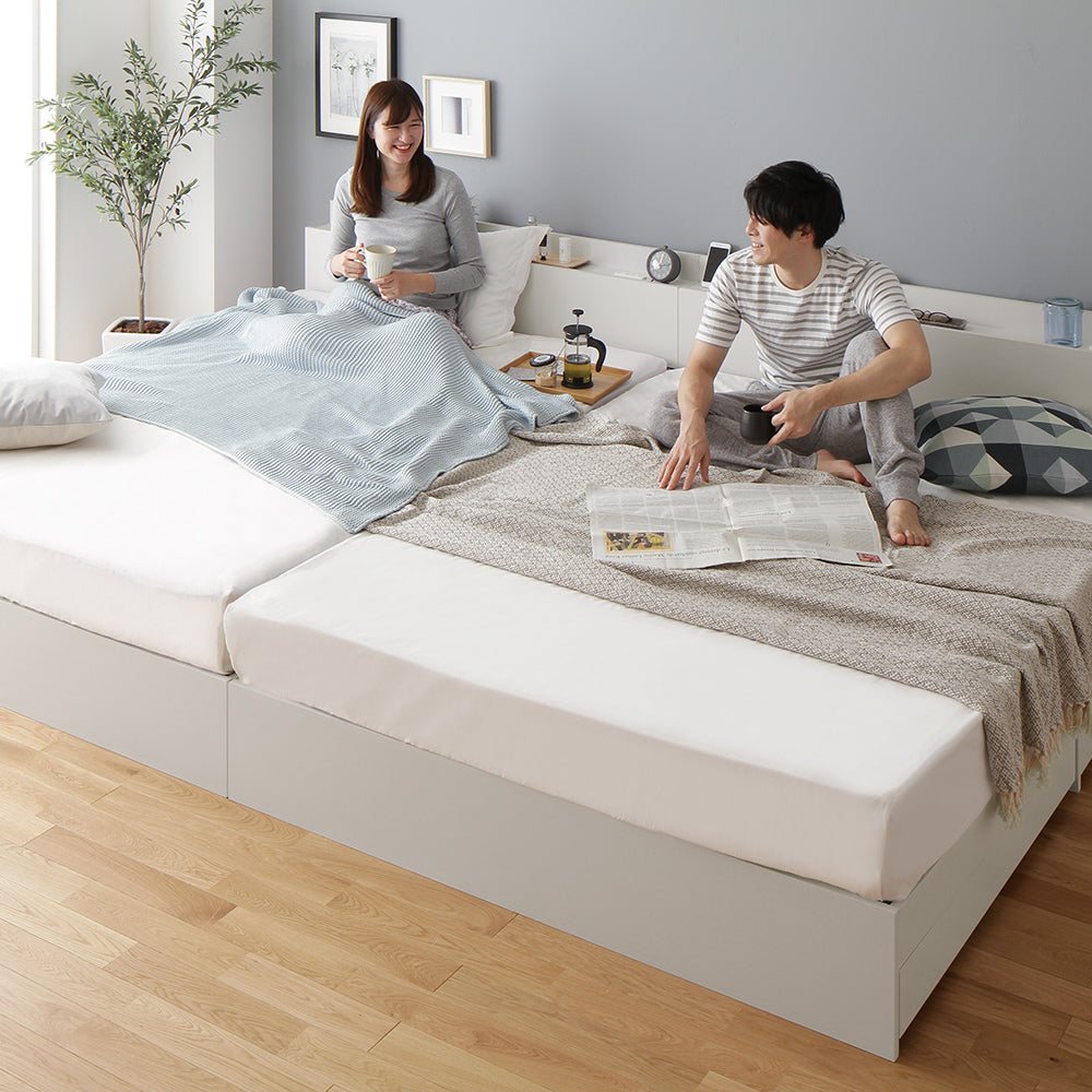 引き出し収納付きベッド『Serest セレスト』/シンプルモダン 収納付き