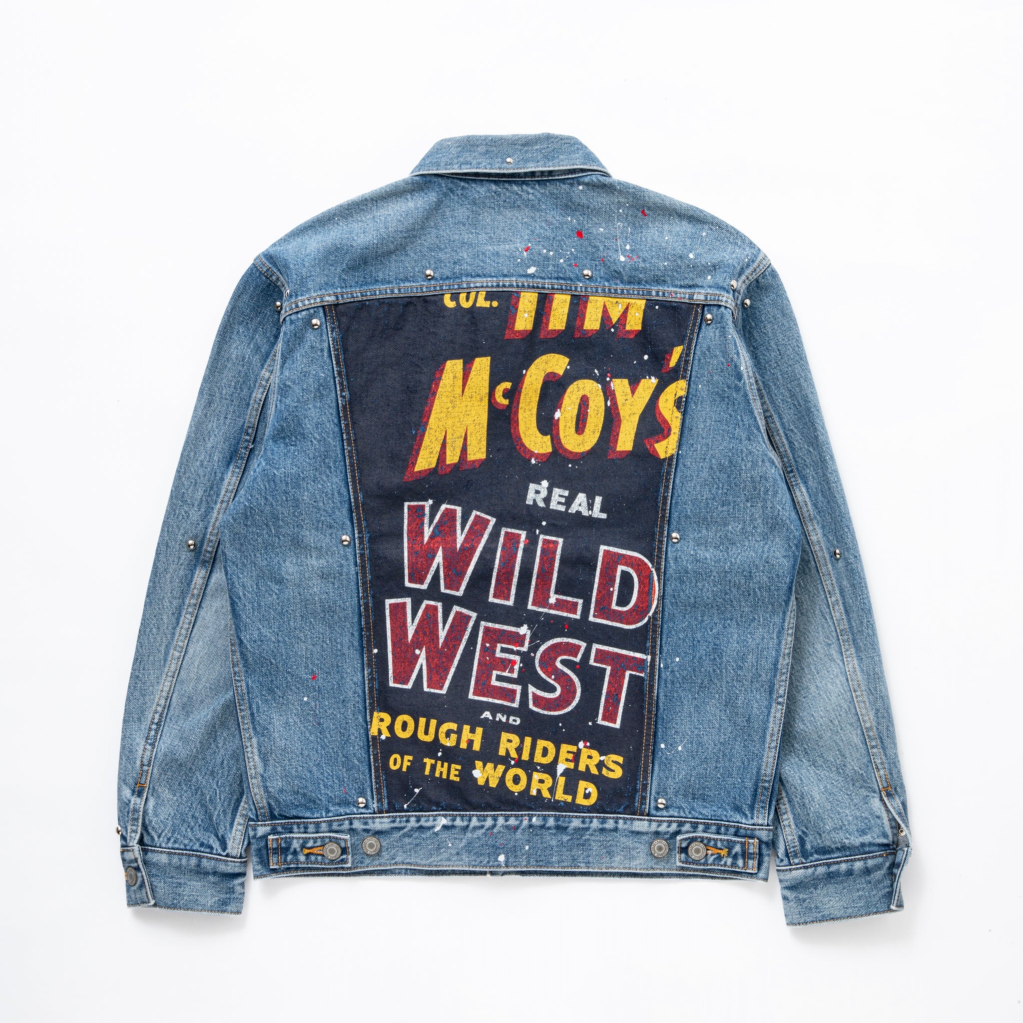 3RD TYPE STUDS DENIM JACKET – JOLLY ROGER