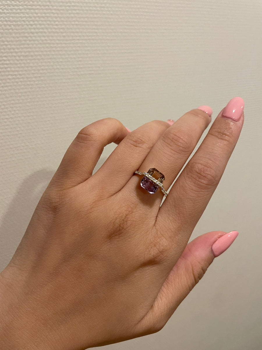 Ravicharme | 【数量限定】Nude 天然石リング アメトリン M – RAVICHARME