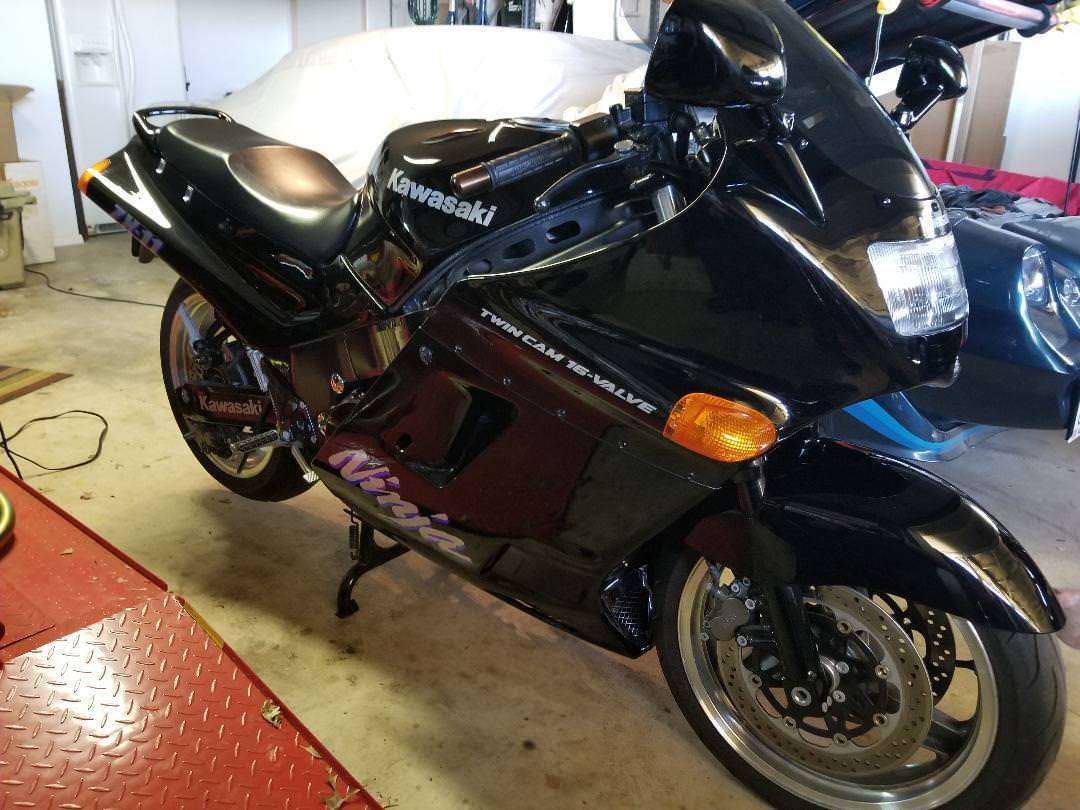 The Dark Knight: 1992 Kawasaki Ninja ZX11 - Rare SportBikesForSale