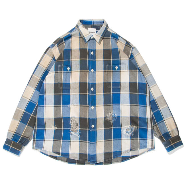 BOWWOW REPAIR AGEING FLANNEL SHIRT - Blog