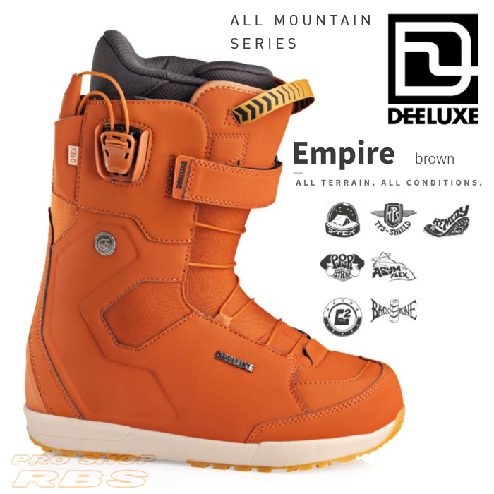 DEELUXE EMPIRE TF スノーボードブーツ ブラウン DEELUXE EMPIRE TF
