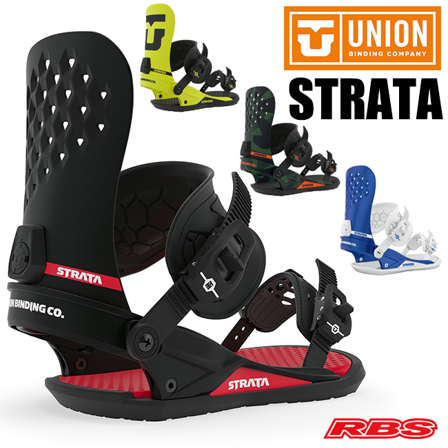 UNION 19-20 BINDING STRATA ストラータ BLACK 【ユニオン