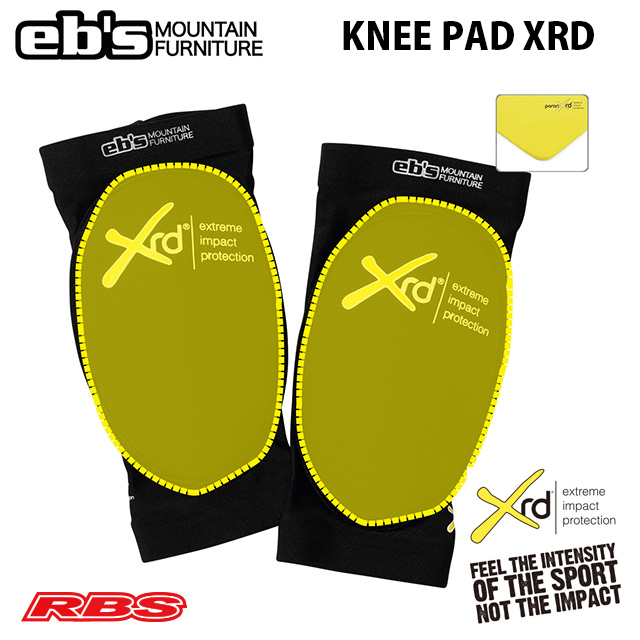 eb's KNEE PAD XRD エビス ニーパッド XRD スノーボード プロテクター