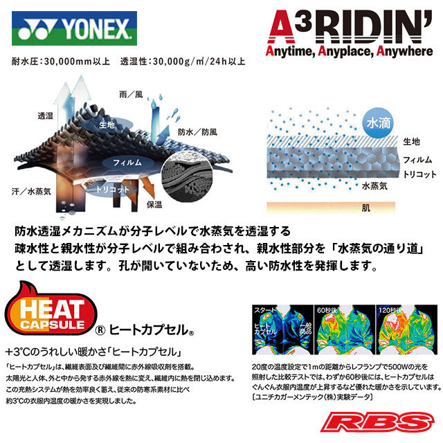 YONEX PULLOVER JACKET ヨネックス プルオーバー ジャケット