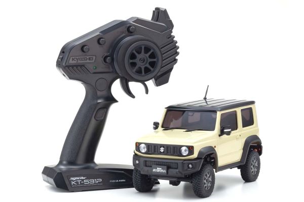 MINI-Z 4x4 readyset Suzuki Jimny Sierra Chiffon Ivory Metallic