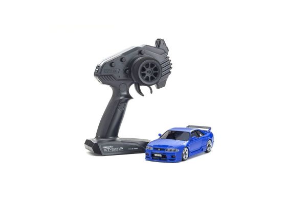 ミニッツAWD 日産 スカイライン GT-R ニスモ(R33) ブルー レディセット