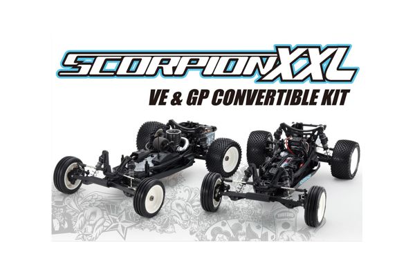 スコーピオンXXL コンバーチブルキット 1/7 GP/VE 2WD キット 30972