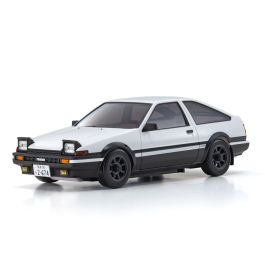 京商 オートスケールイニシャルD AE86未開封とHKSその他使用済みボディ