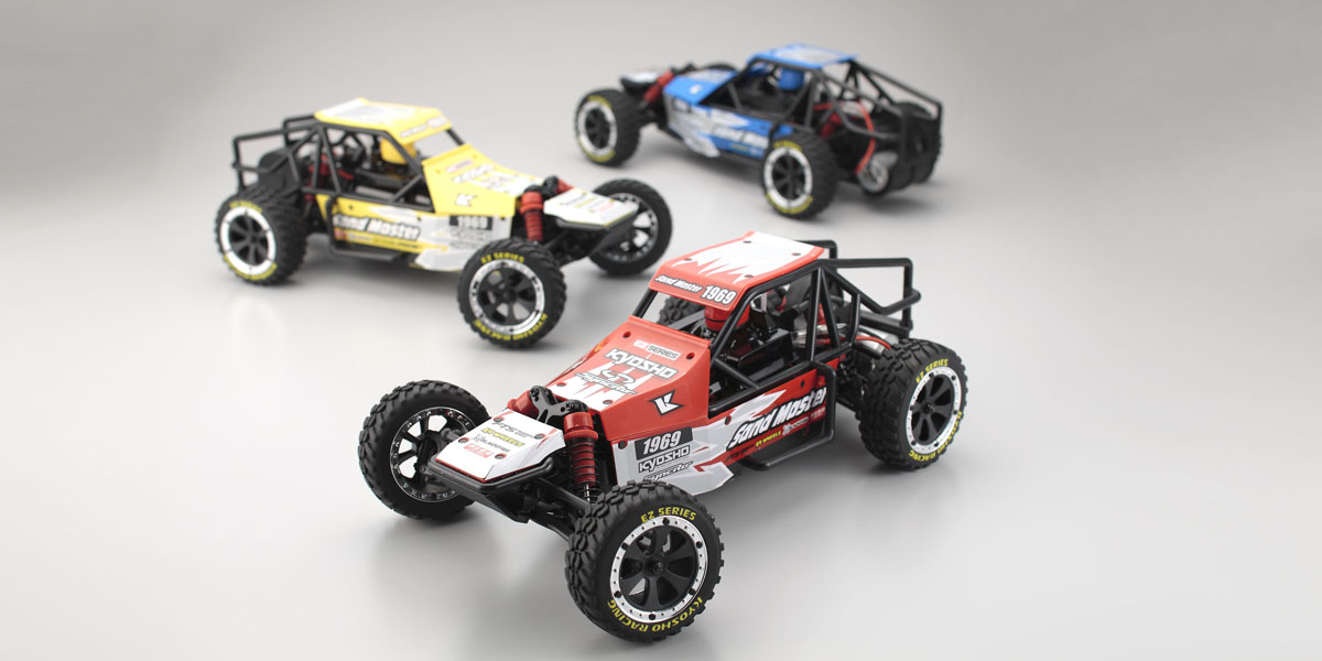 1/10 EP 2WD EZ-B サンドマスター T1 レッド レディセット 30831T1