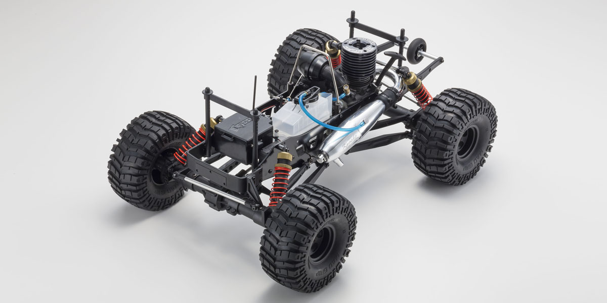 1/8 Scale Radio Control 25 Engine 4WD Monster Truck MAD CRUSHER