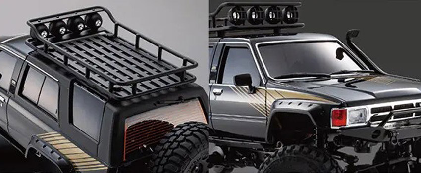 ラジオコントロール 電動 クローリングカー ミニッツ4×4シリーズ