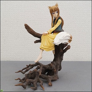 コレクター品◇ガレキ 完成品 美品 グローバル 狼と香辛料 1/7 ホロ 森