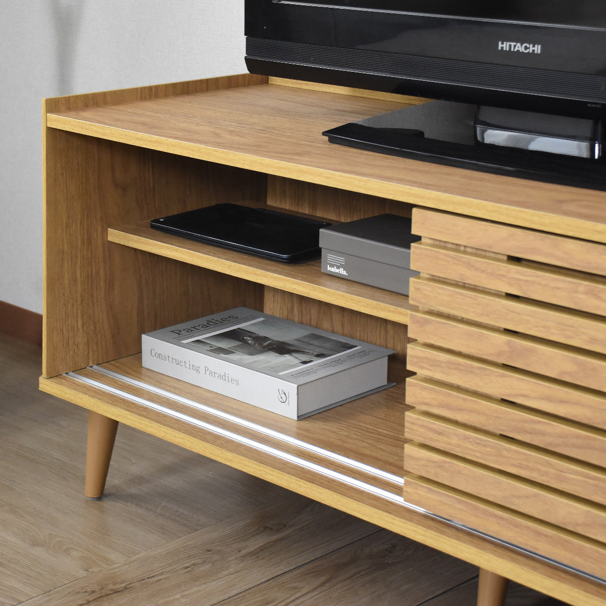 120㎝】テレビ台 脚付き 収納付き テレビラック テレビボード