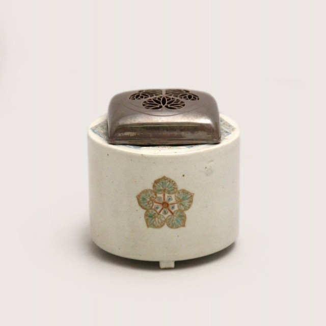 SOLD】「古清水 水葵文香炉」 | 京都祇園の古美術、古陶磁、作家もの