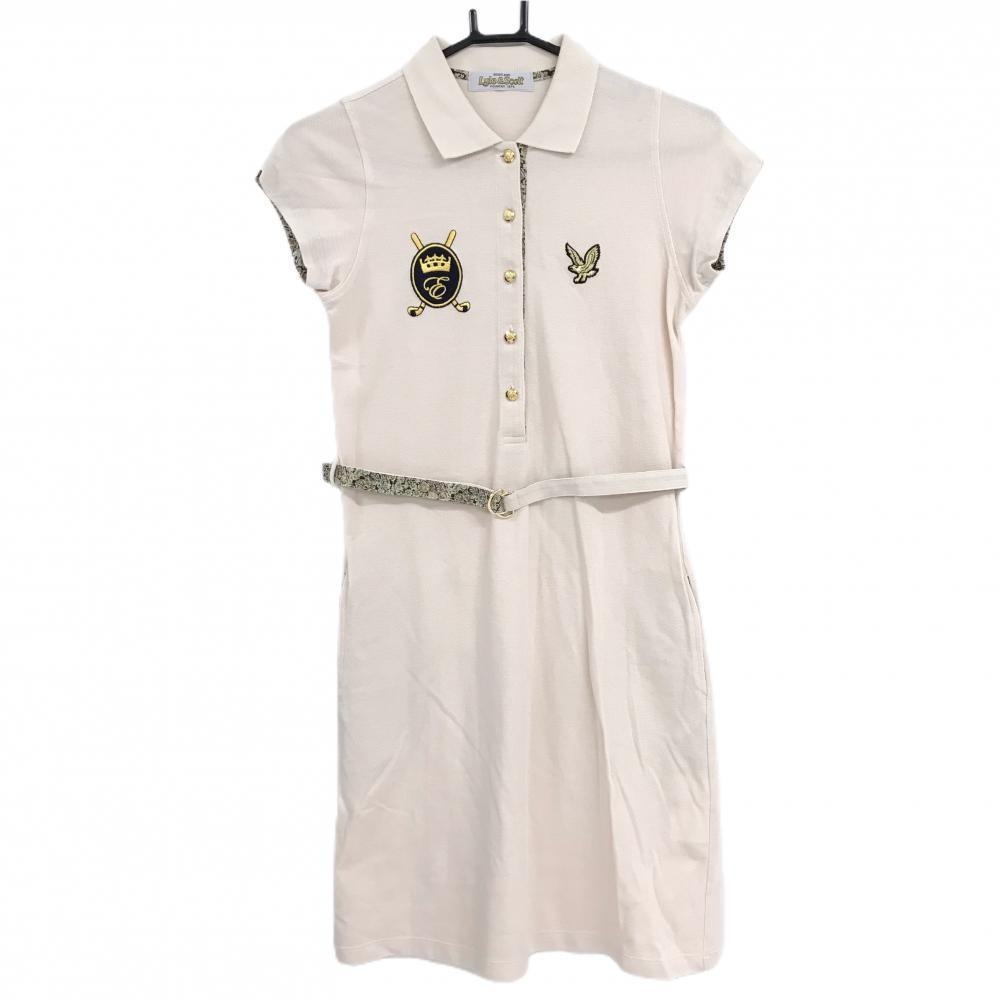 BURBERRY GOLF ポロワンピース 新品タグ付き ベージュ インナー付き
