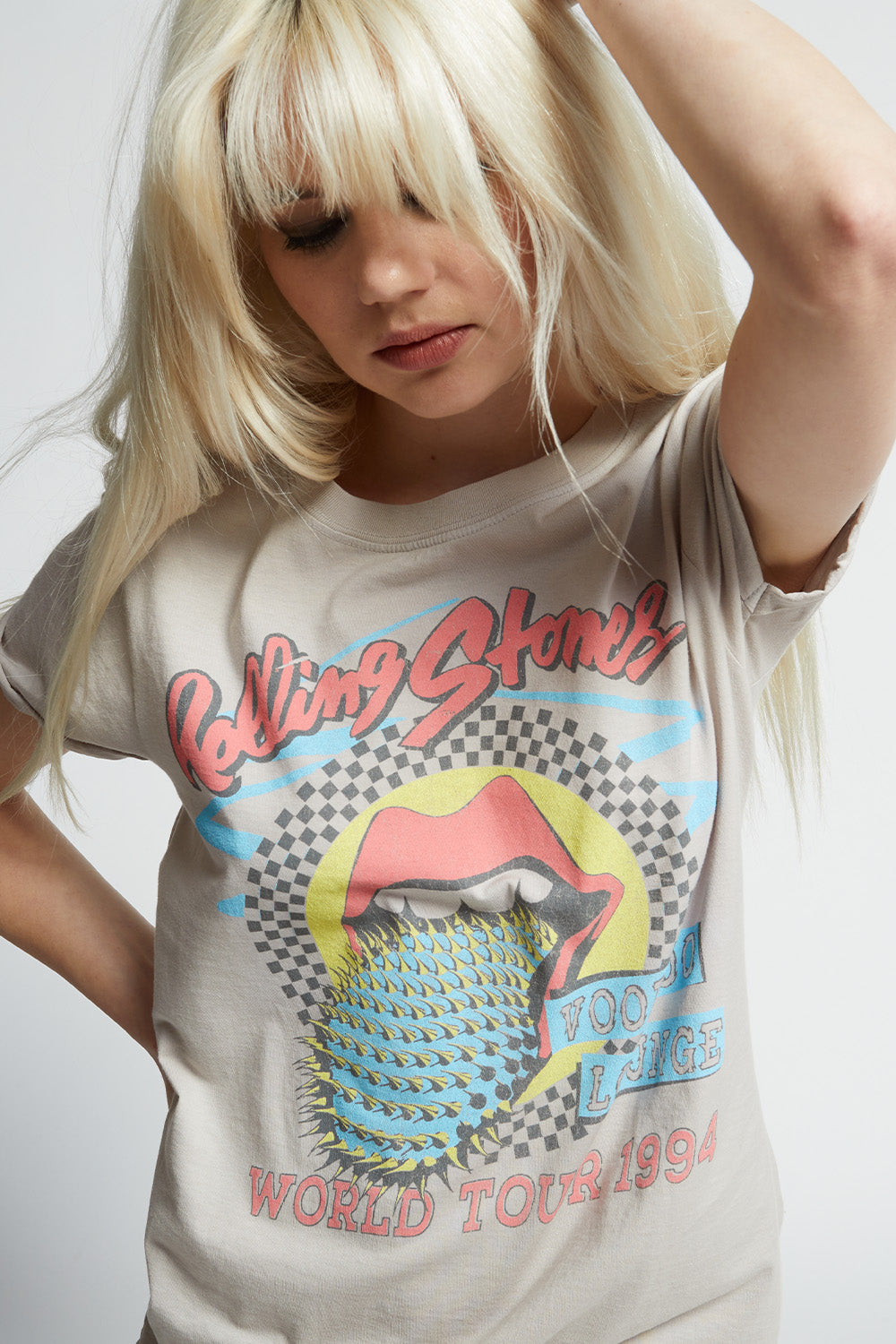 Rolling Stones Voodoo Lounge Vintage Band Tee | Rock Graphic T