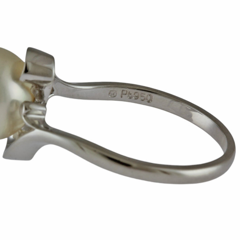 MIKIMOTO ミキモト リング 指輪 11号 Pt950プラチナ アコヤパール