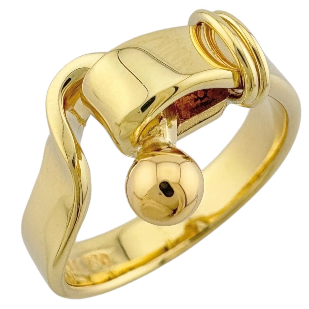 TIFFANY&Co. ティファニー フック&アイ リング 指輪 12.5号 18金 K18