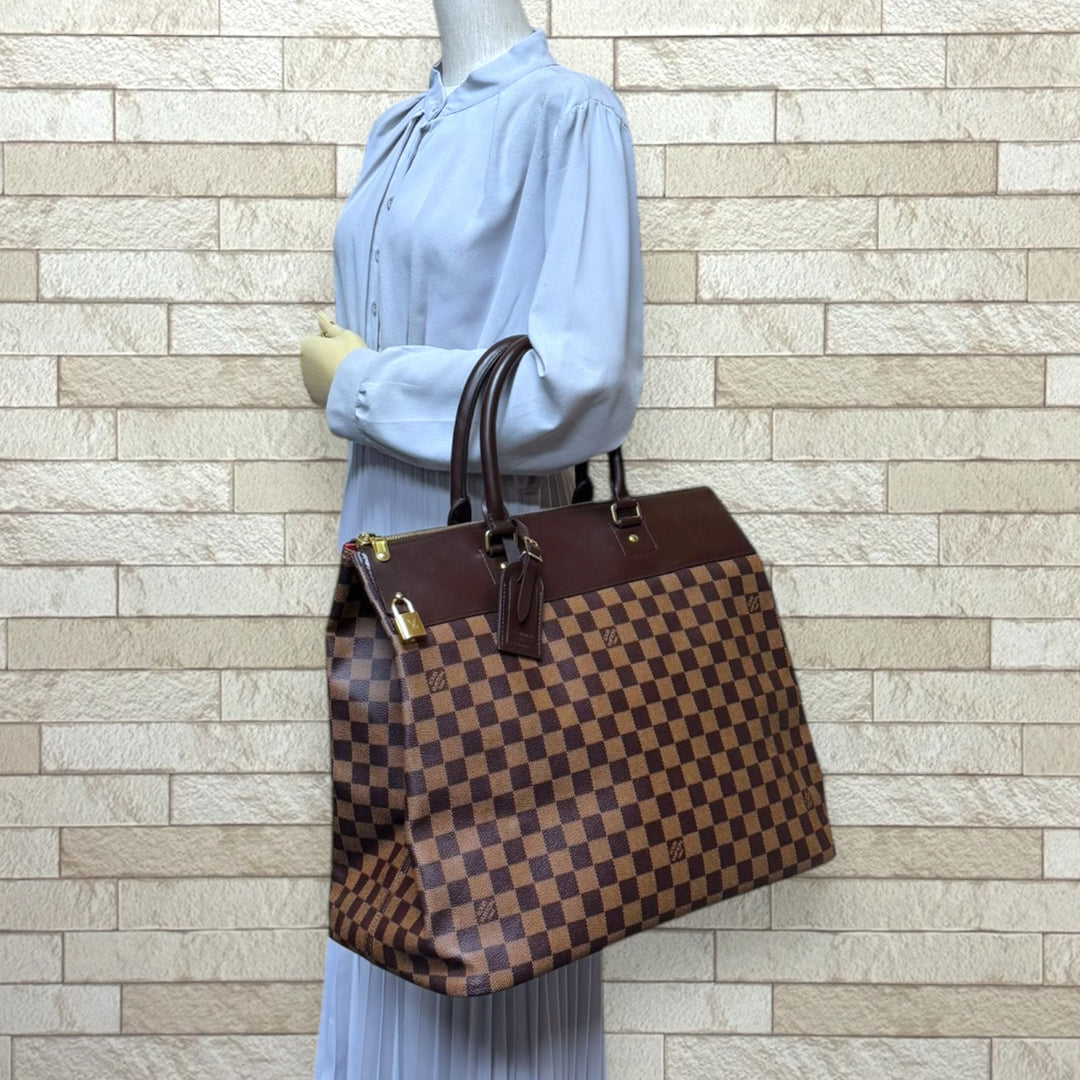 LOUIS VUITTON ルイヴィトン グリニッジPM ダミエ ボストンバッグ