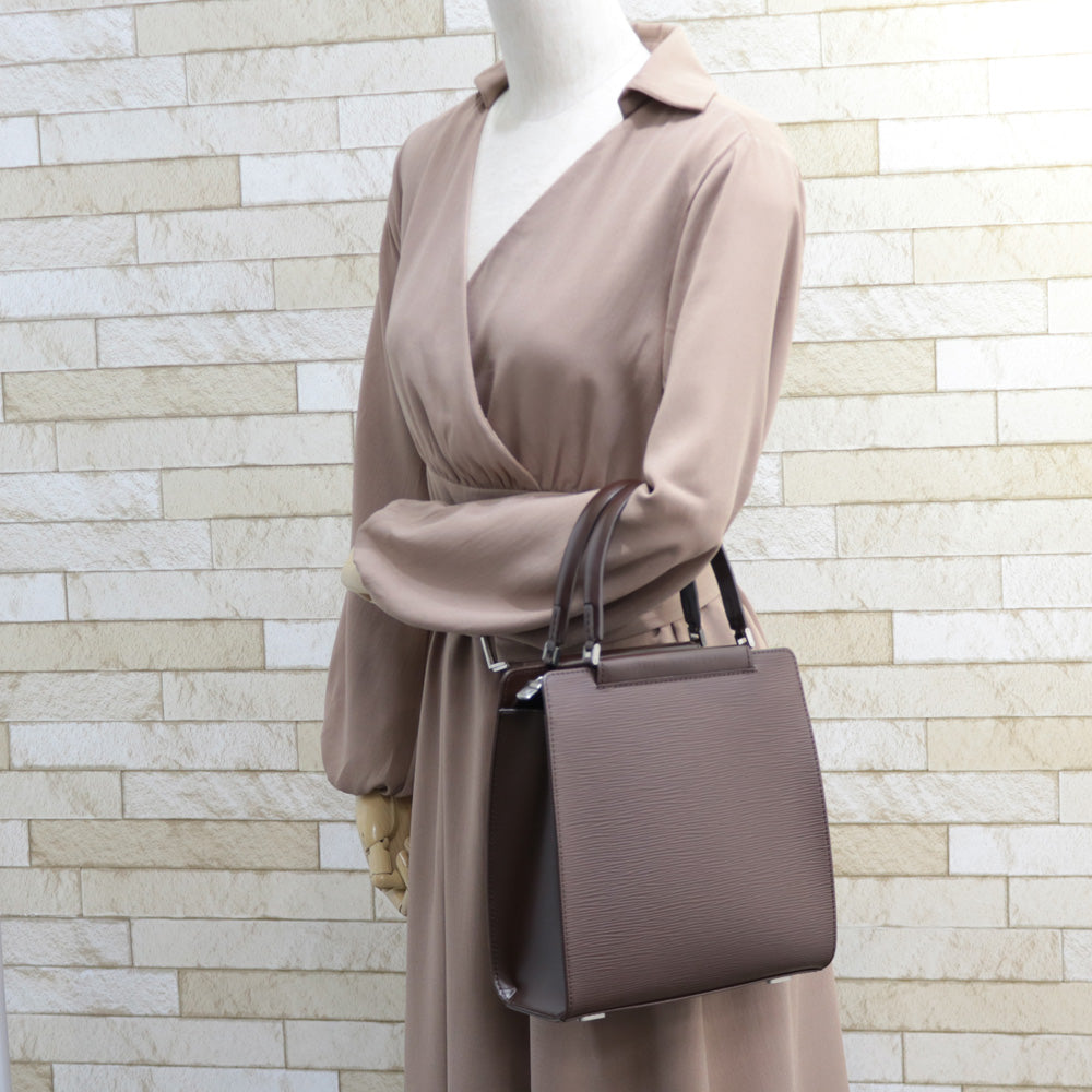 Used] Louis Vuitton Epi Figari PM M5201D Handbag, Mocha Brown