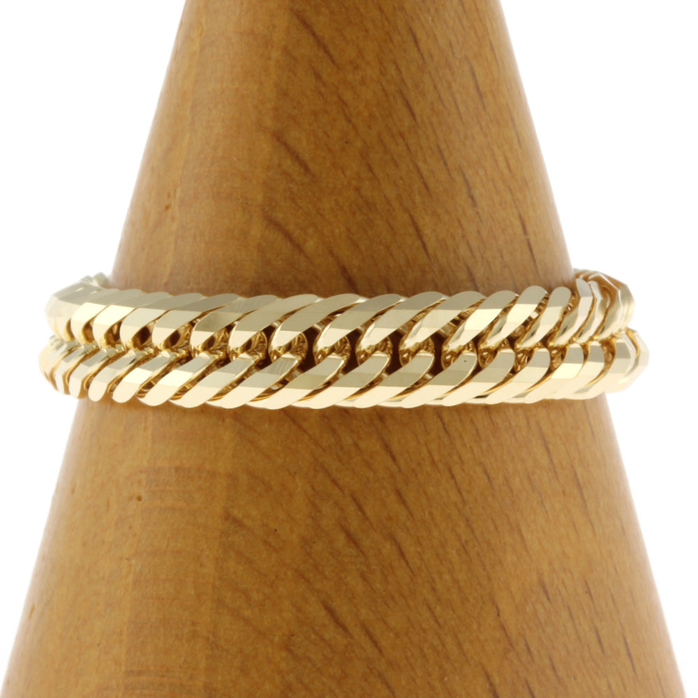 喜平 リング・指輪 12DCT 12面トリプル リング 指輪 20号 18金 K18