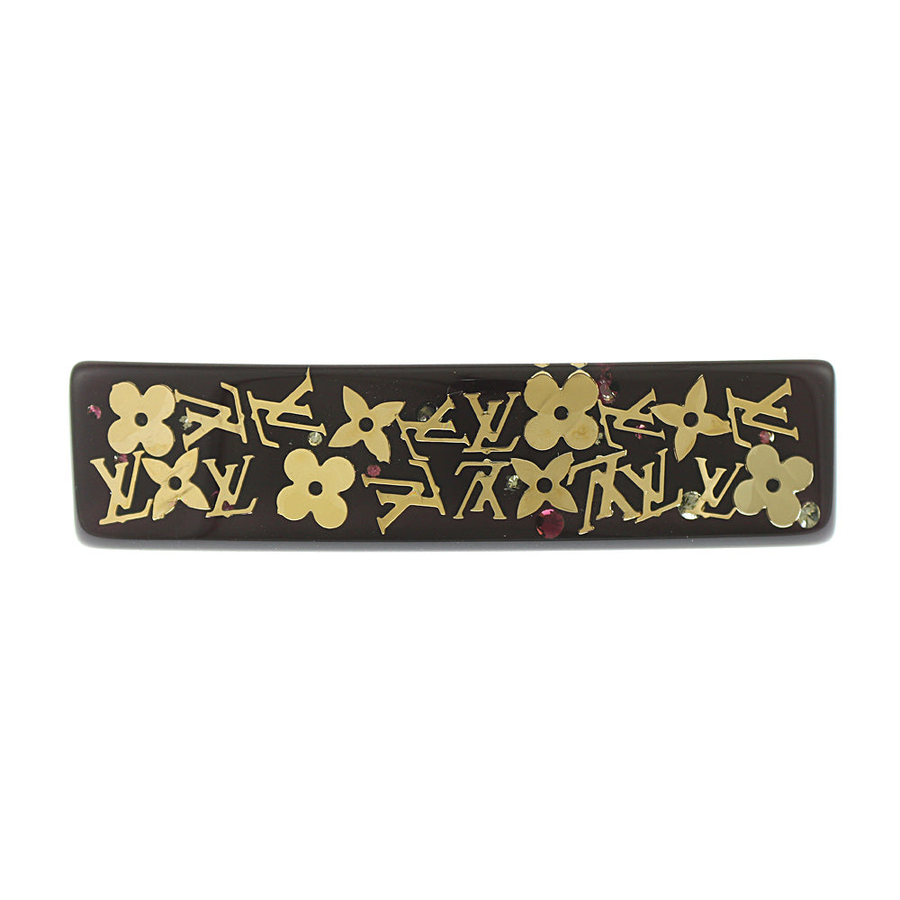 中古】 ルイ・ヴィトン LOUIS VUITTON バレッタ レジン モノグラム