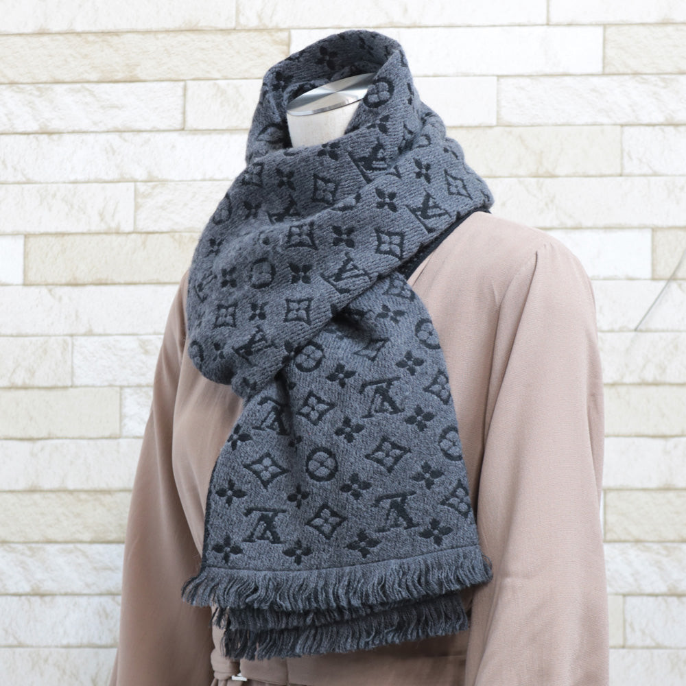 LOUIS VUITTON（ルイヴィトン）ウールカシミア ストール ライラック