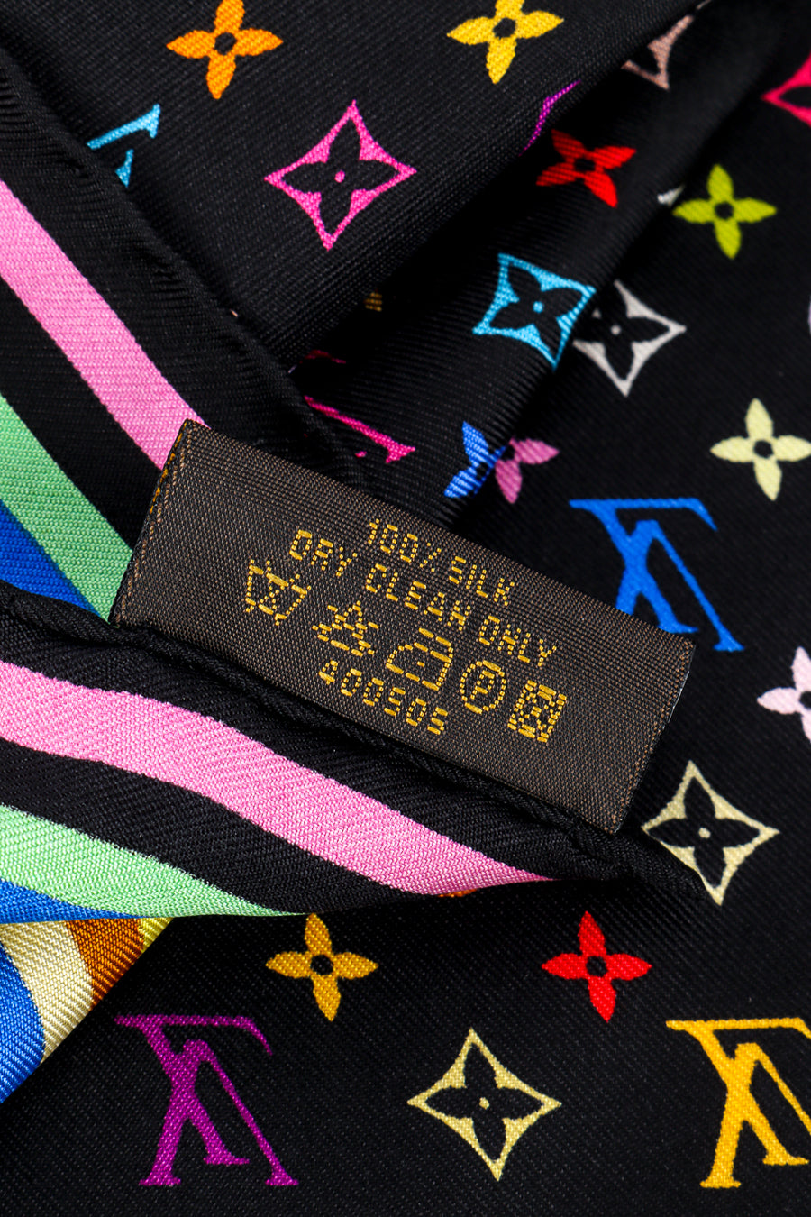Louis Vuitton Rainbow Logo Scarf – Recess