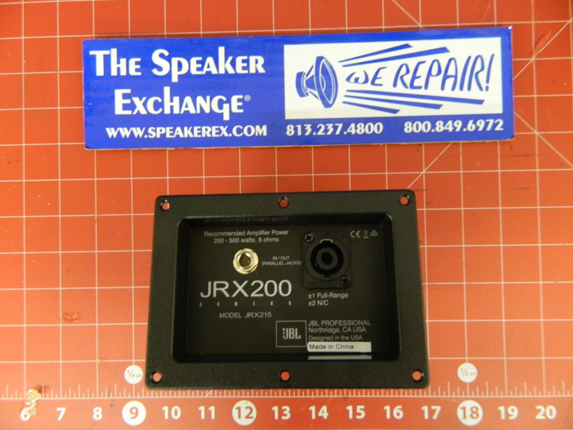 JBL JRX215 Crossover Assembly, 5034705 - The Speaker Exchange