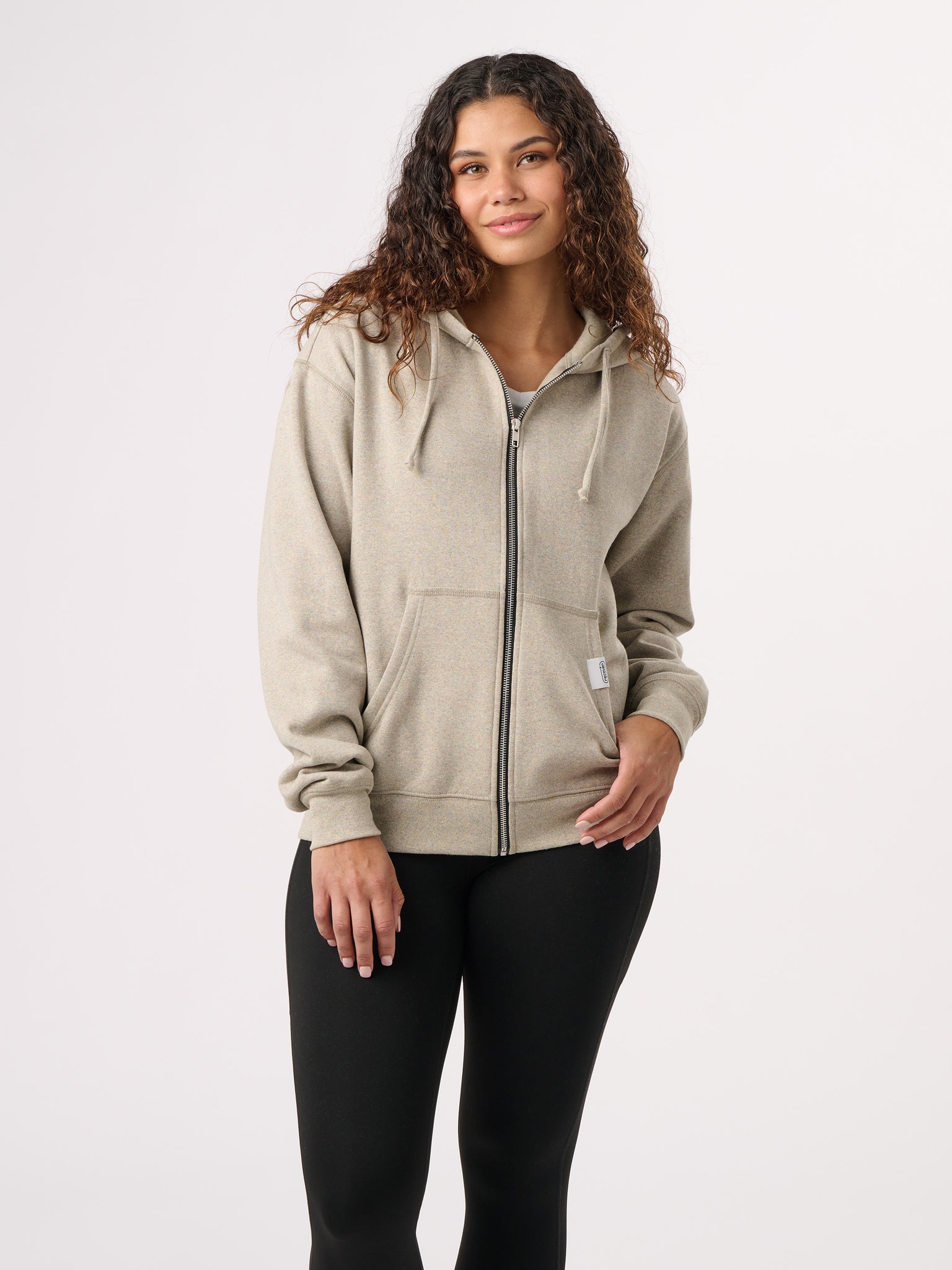 Sustainable Zip Fleece Hoodie | 100% Recycled Materials – Recover