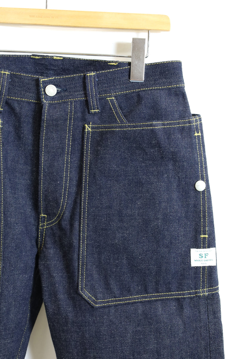 SASSAFRAS / FALL LEAF R PANTS (14oz Denim) – redtriangle