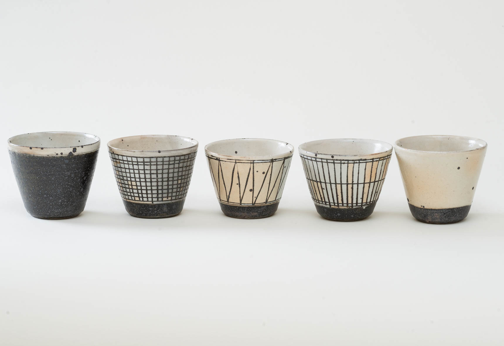 粉引蕎麦猪口 松葉文 | オンラインショップ | 生活購買店reed