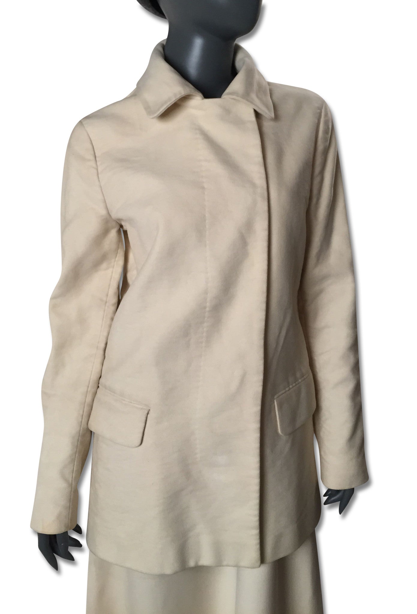 Collectable Helmut Lang Moleskin Peacoat - refashioner