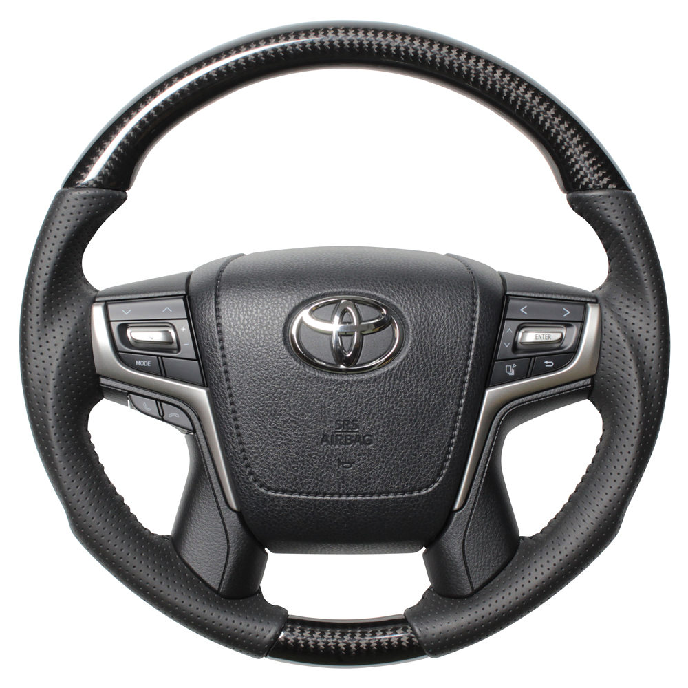 トヨタ　ランドクルーザー78プラド　ステアリング　ハンドル ランクル プラド78 78プラド コンビハンドル ウッドコンビステアリング