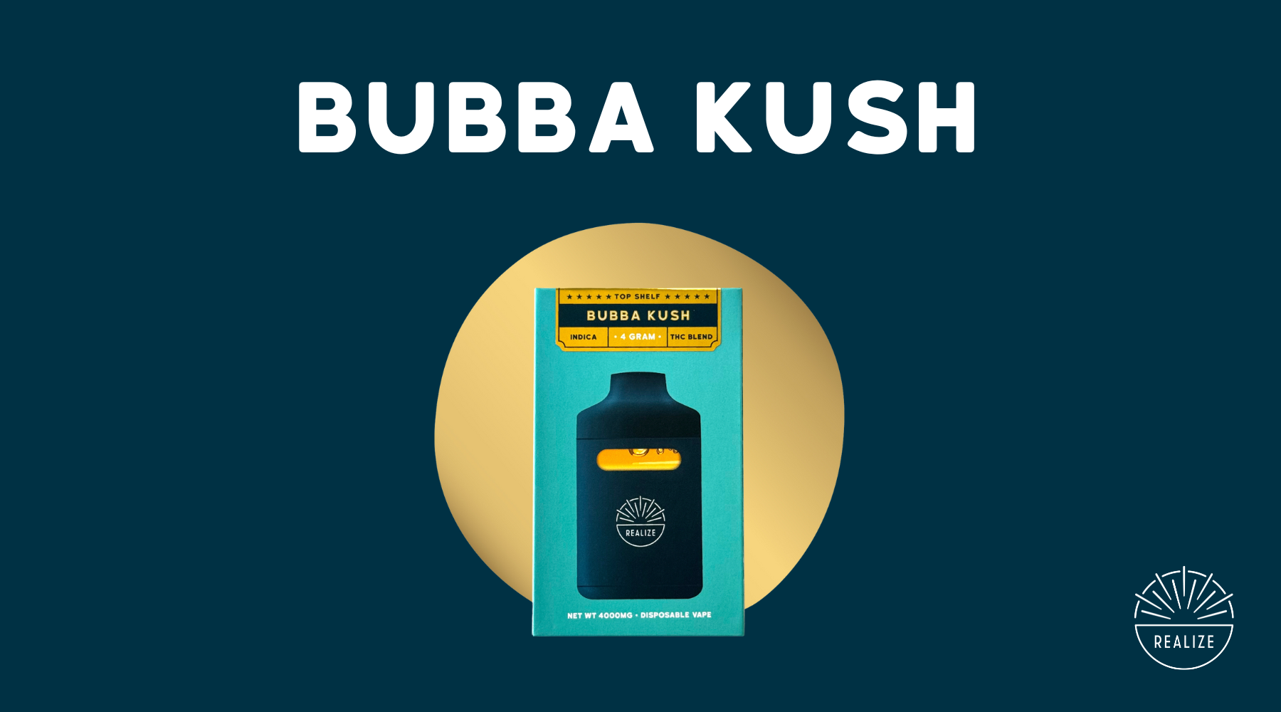 Bubba Kush: A Classic Big Ol' Strain Delight! – Realize