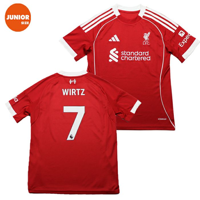 adidas アディダス ＃7 フロリアン・ヴィルツ 25/26 LFC リバプールFC
