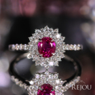 ミャンマー産(ビルマ産)非加熱ピジョンブラッドルビー 1.0ct