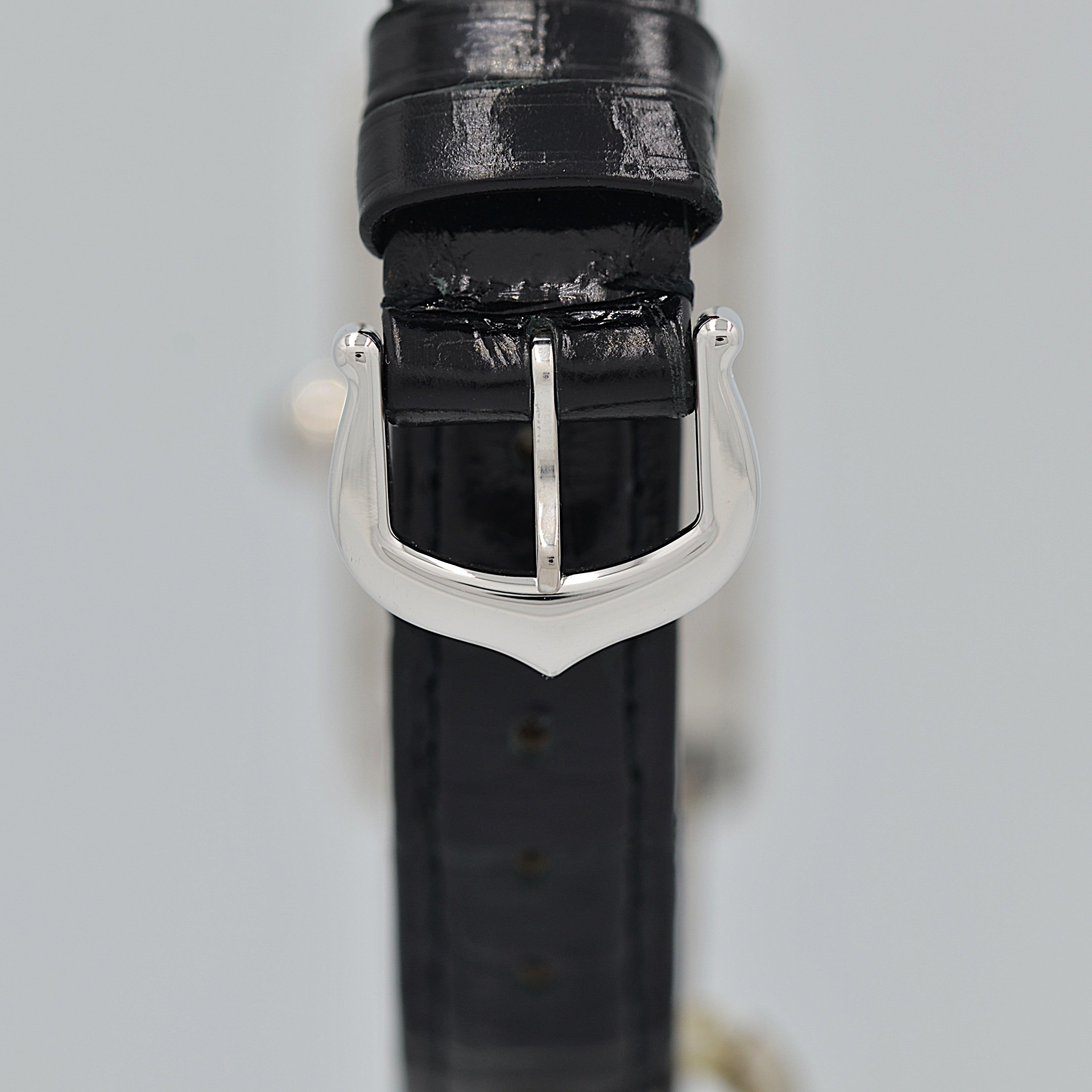 Cartier】カルティエタンクアメリカン SM 18KWG 純正18KWG尾錠付き
