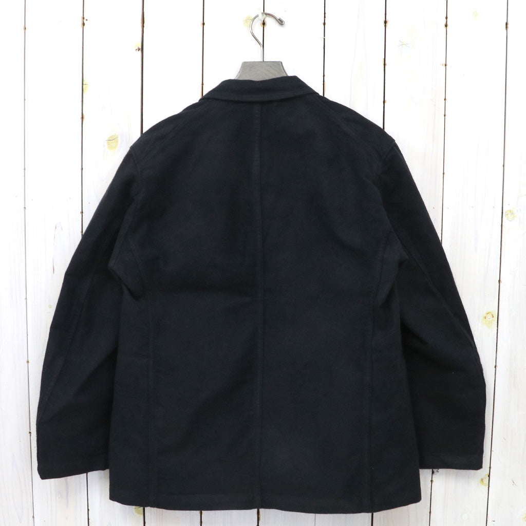 ENGINEERED GARMENTS : Bedford Jacket-Cotton Moleskin (Black