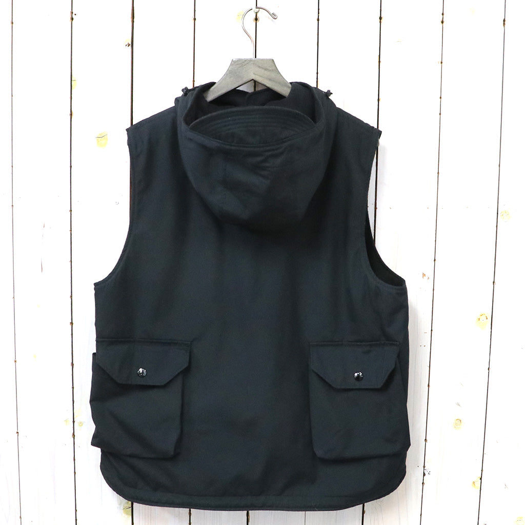 ENGINEERED GARMENTS : Field Vest-PC Poplin (Black) – Reggieshop