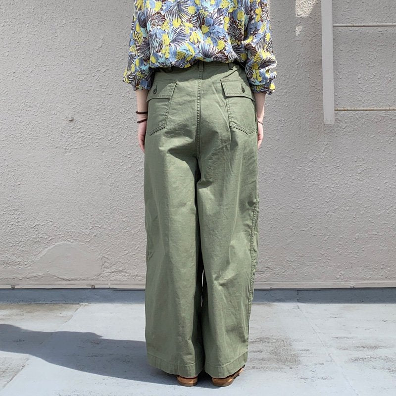 Needles『H.D. Pant-Fatigue』(Olive) – Reggieshop