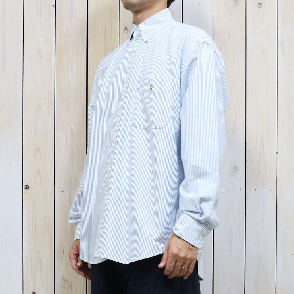 POLO RALPH LAUREN『ビッグフィット オックスフォードシャツ』(BLUE
