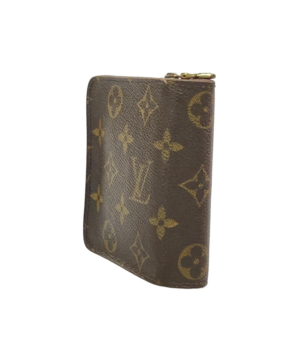 LOUIS VUITTON 二つ折り財布 コンパクト ジップ モノグラム M61667