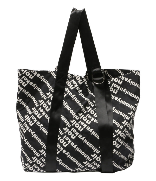 noir kei ninomiya ロゴプリントトートバッグ 3I-K 202 レディース