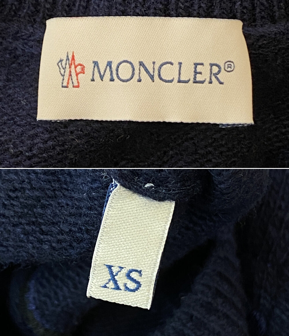 MONCLER ニット ネイビー レディース SIZE XS モンクレール – Rehello