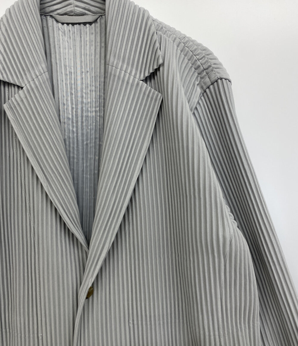 ISSEY MIYAKE テーラードジャケット プリーツ HP55JD401 メンズ SIZE 3