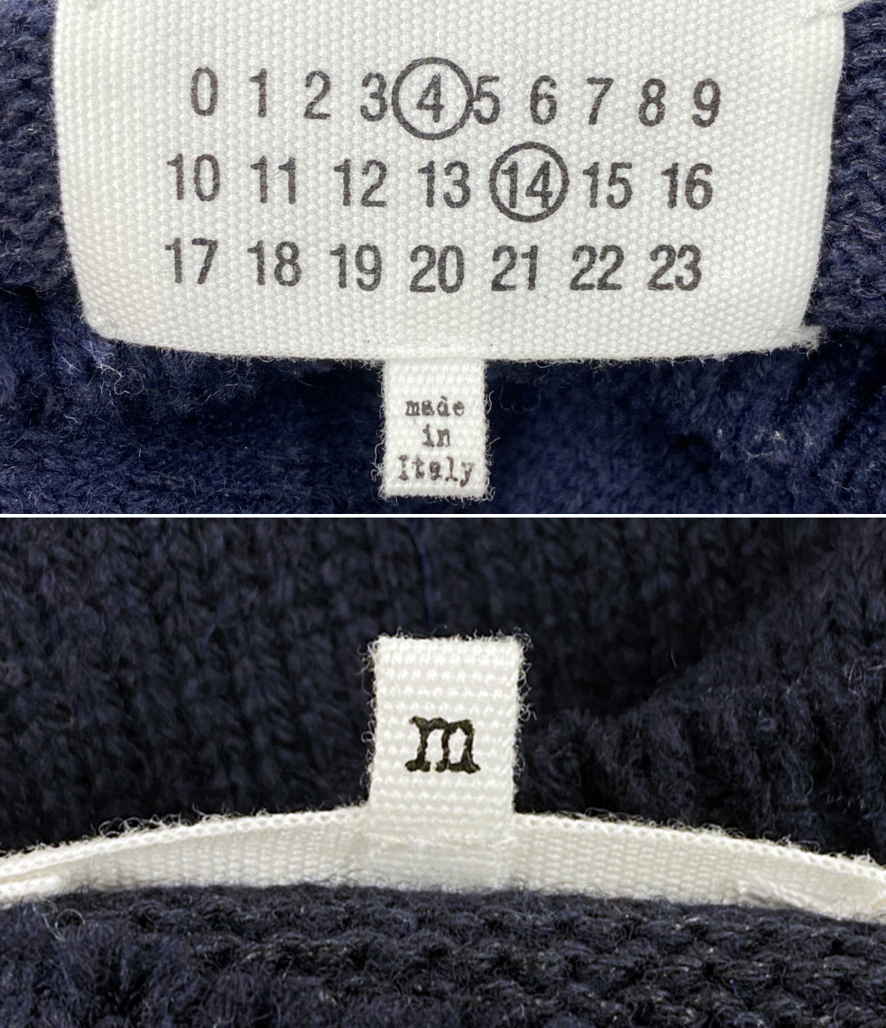 Maison Margiela エルボーパッチニット 5G Elbow Patch Crew Neck Knit