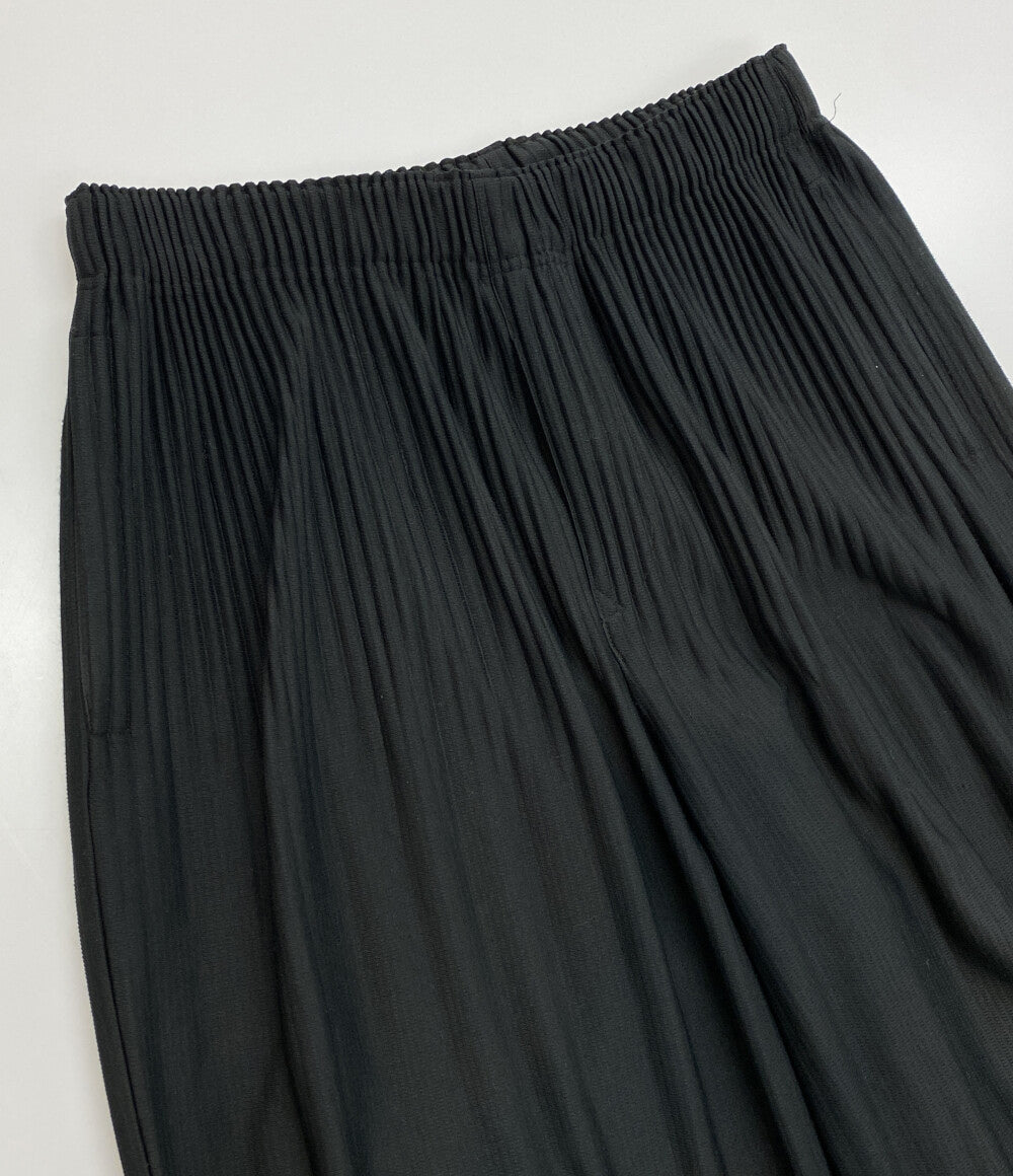 HOMME PLISSE ISSEY MIYAKE プリーツパンツ ブラック Basics Pant